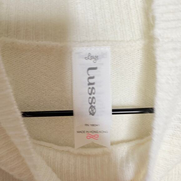 Lusso L Notre Dame Fighting Irish Simone Striple Mock Neck Sweater - Picture 7 of 10